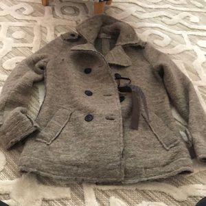 Wool peacoat from Italy